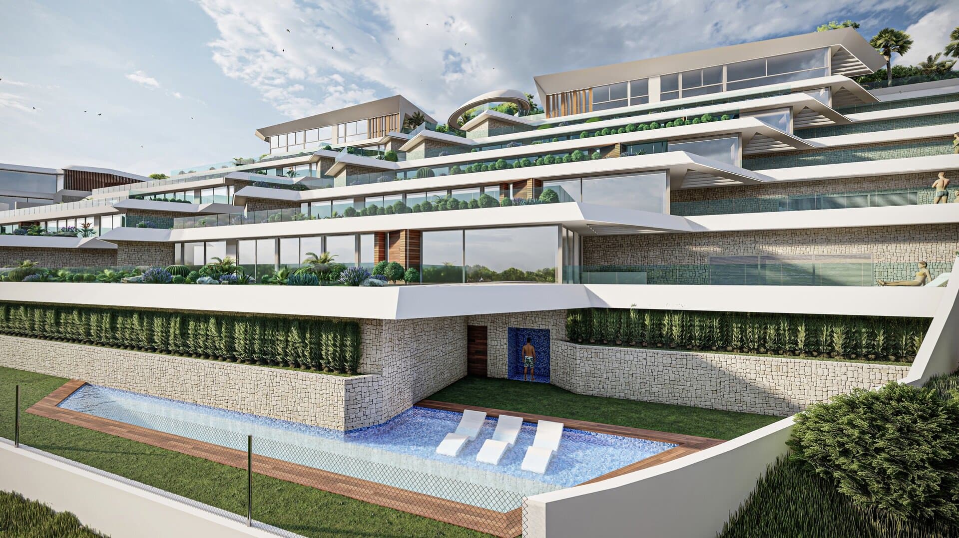 Apartamento de 3 Dormitorios en, Pueblo Mascarat - 3