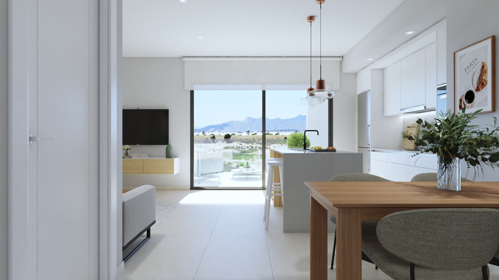 Apartamento de 2 Dormitorios en, Los Guardianes - 5