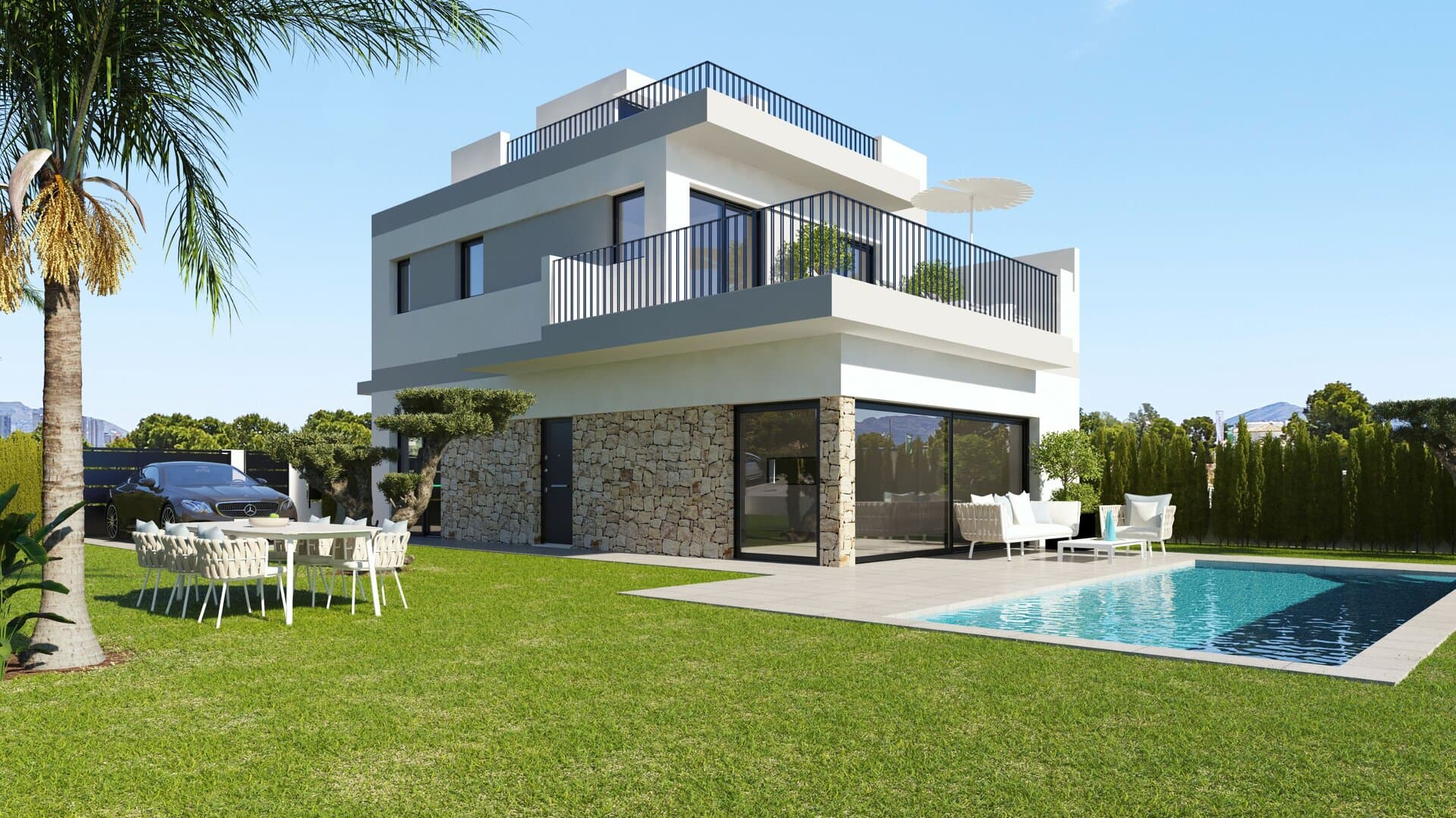 Villa de 3 Chambres à, San Miguel de Salinas