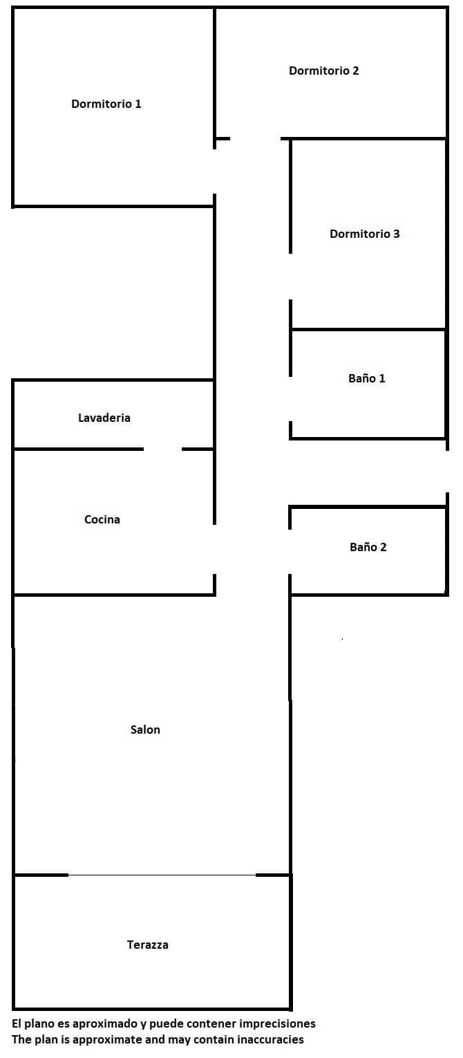 Appartement met 3 Slaapkamers in Estacion de Autobuses, Torrevieja - 46