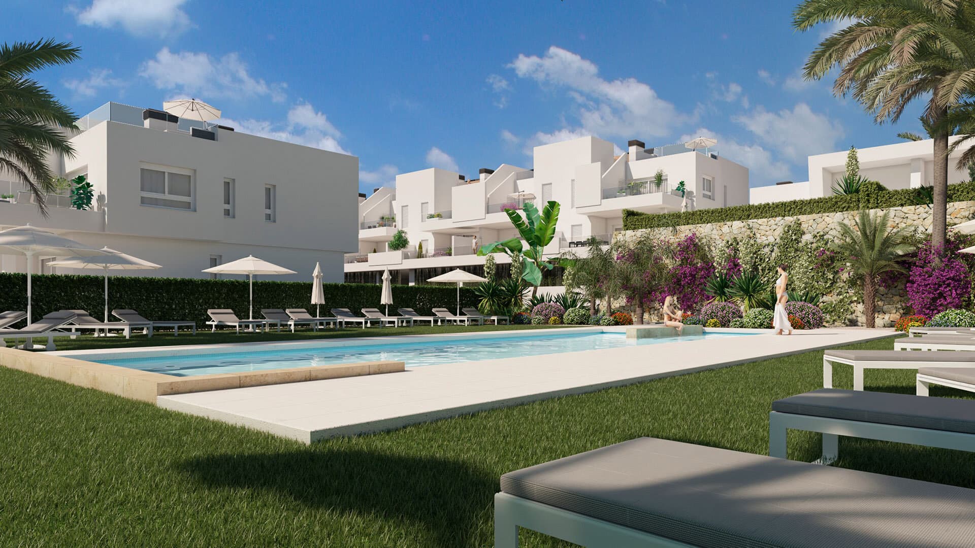 Bungalow de 2 Dormitorios en, La Finca Golf