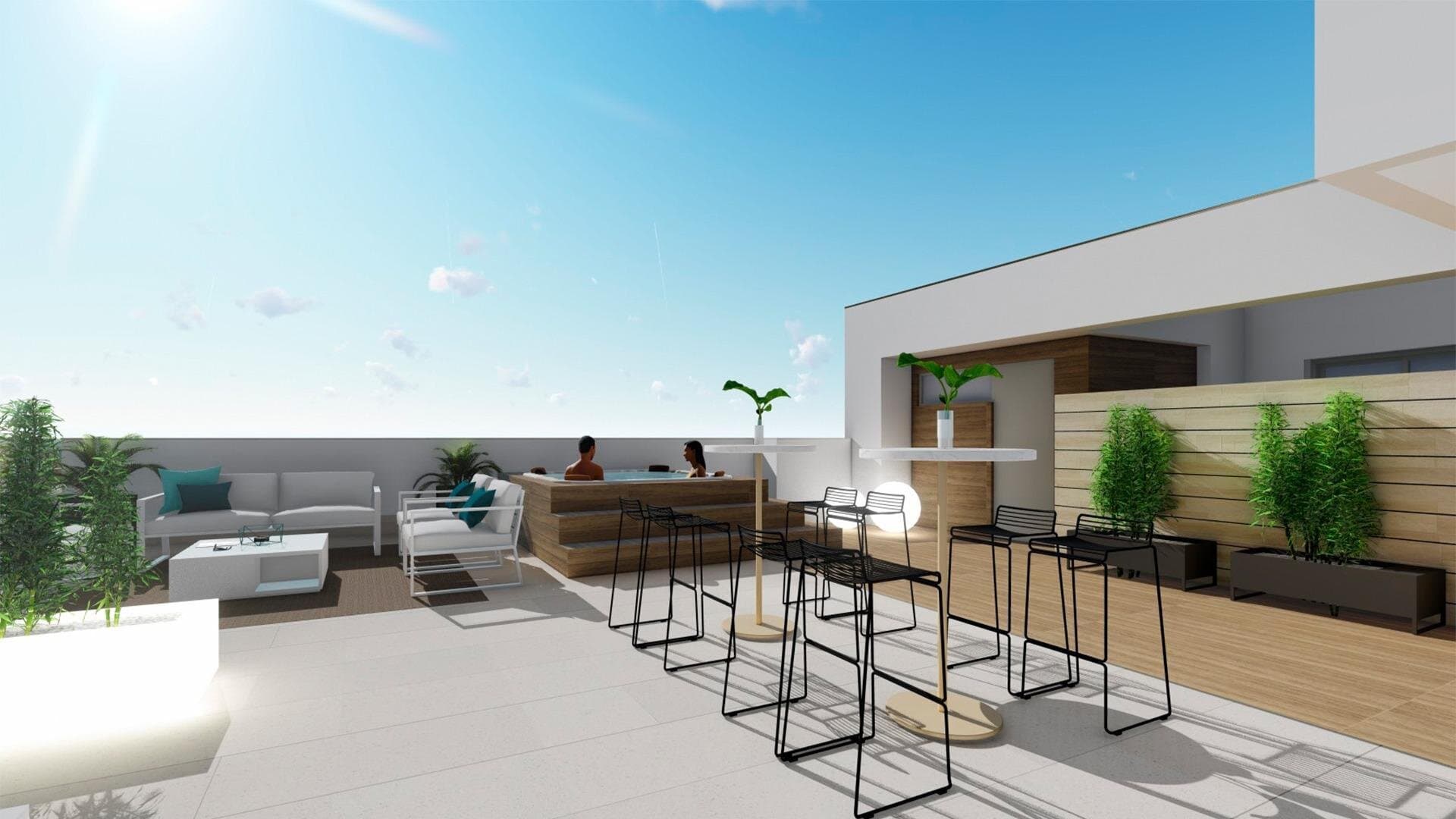 Apartamento de 1 Dormitorios en Playa del Cura, Torrevieja - 17