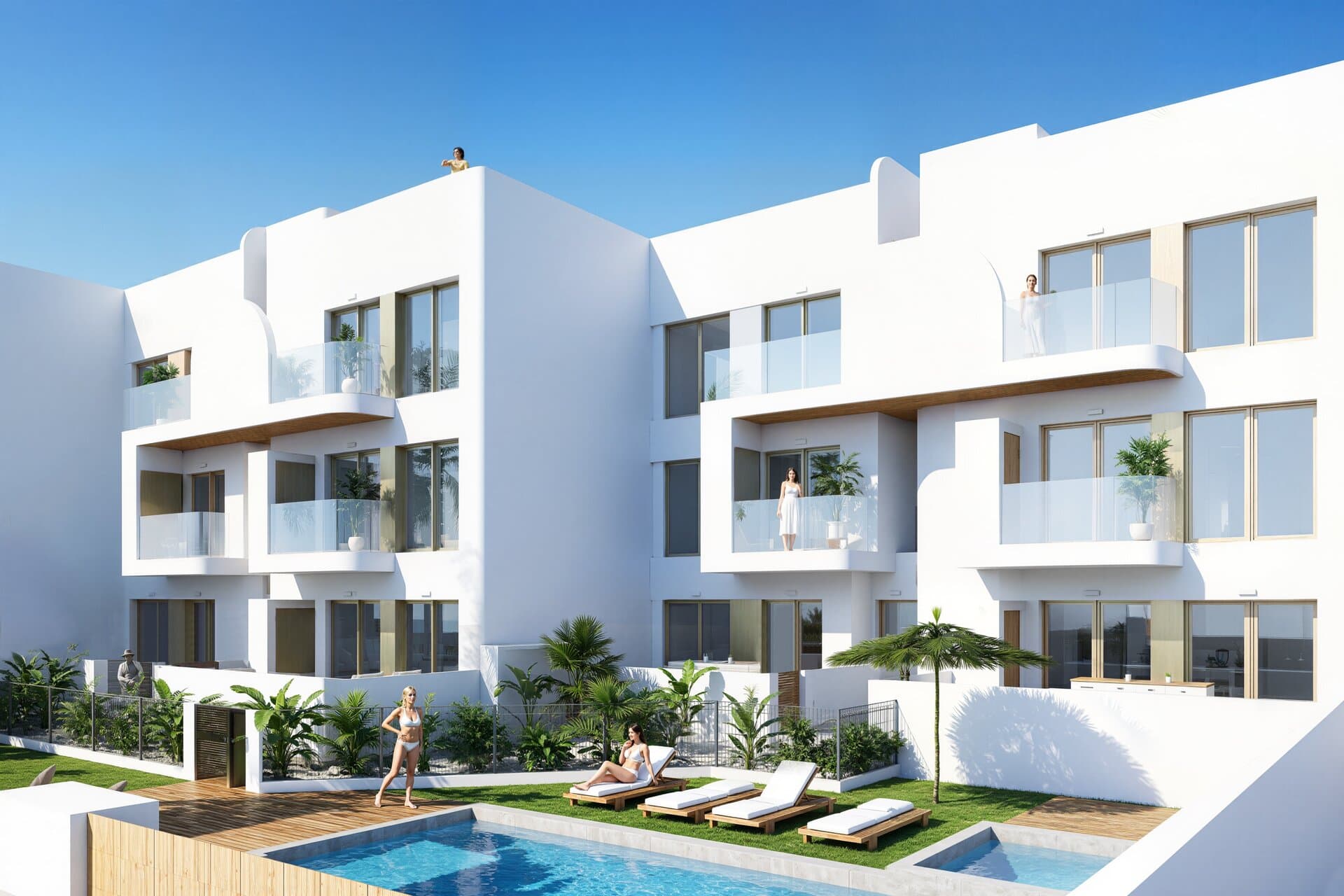 Appartement rez-de-chaussée de 3 Chambres à, Los Alcázares - 2