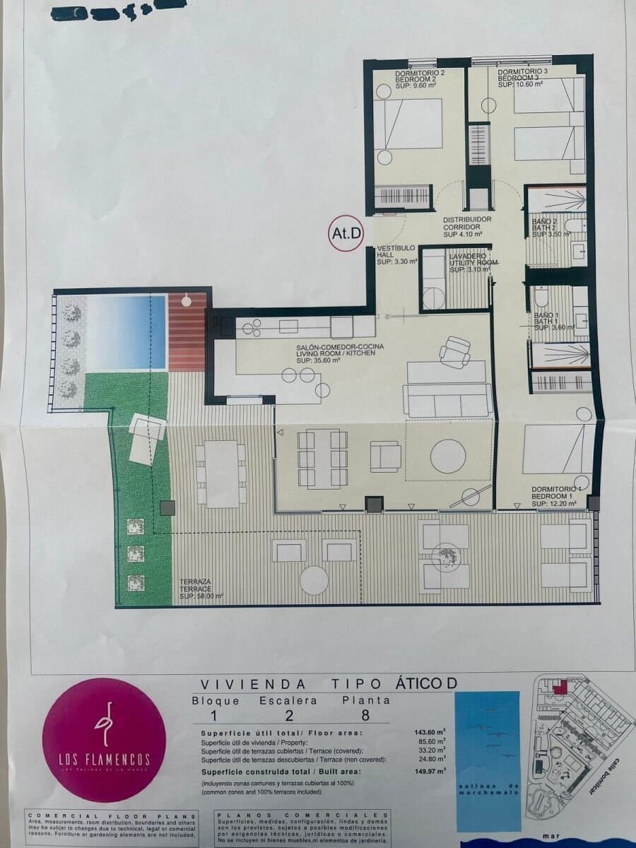 3-Zimmer Dachgeschosswohnung in Cartagena - 30
