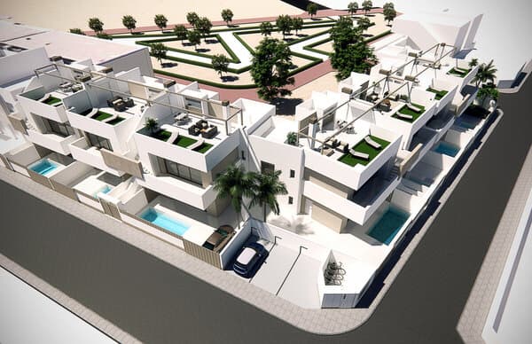 3-Bedroom Bungalow in Pilar de la Horadada