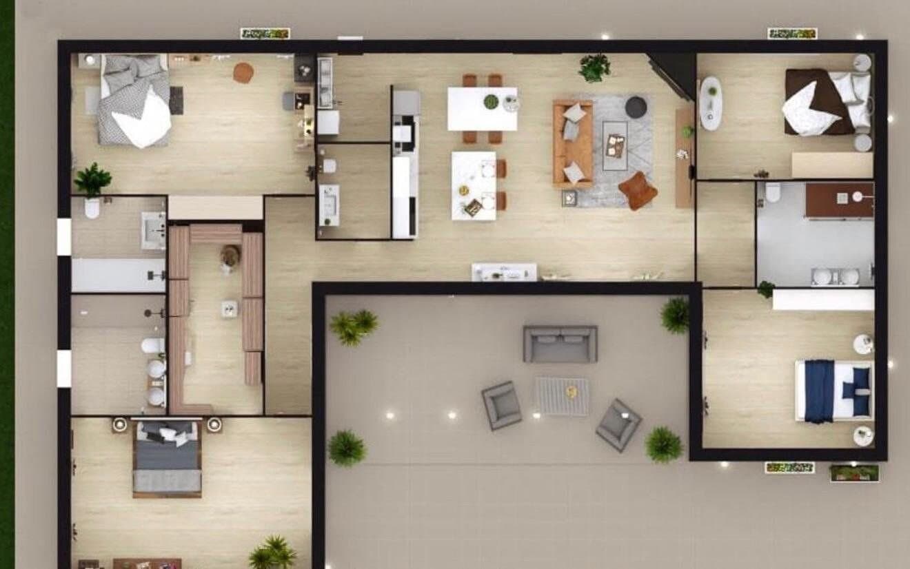Casa de campo de 4 Dormitorios en Costa Blanca Sur, Benijofar - 13