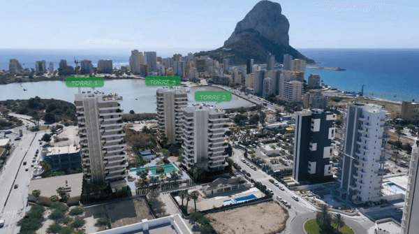 3-Zimmer Wohnung in Calpe