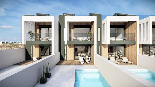 3-Bedroom Townhouse in Pilar de la Horadada