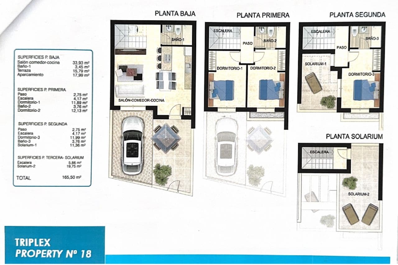 3-Bedroom House in Las Filipinas, Orihuela Costa - 44