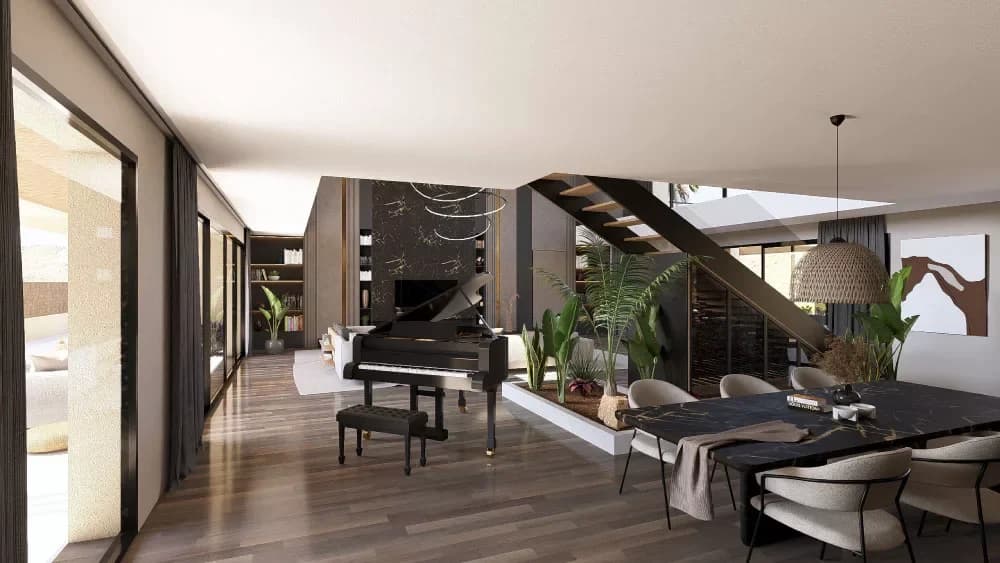 Villa de 4 Dormitorios en, Baños y Mendigo - 14
