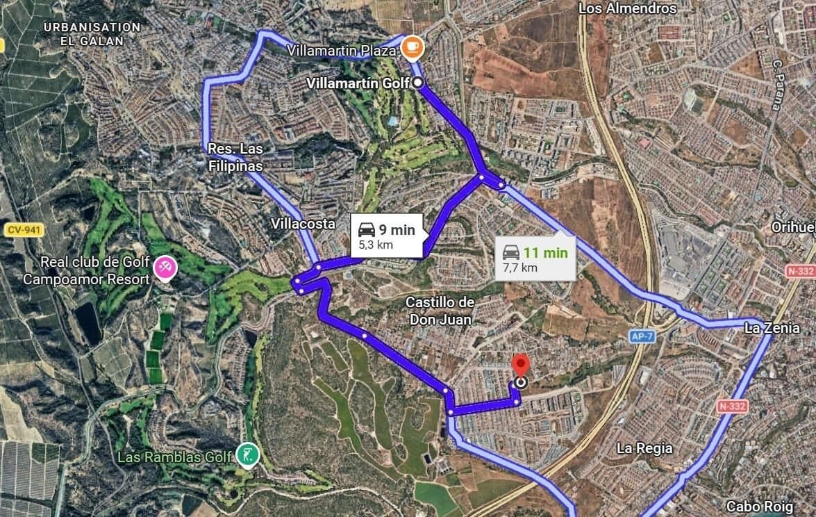 Apartamento de 2 Dormitorios en Lomas de Cabo Roig, Orihuela Costa - 22