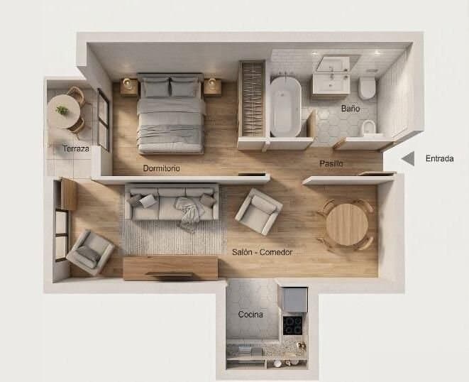 1-Bedroom Apartment in Estacion de Autobuses, Torrevieja - 45