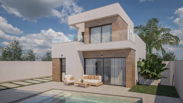 2-Zimmer Freistehende Villa in Pilar de la Horadada
