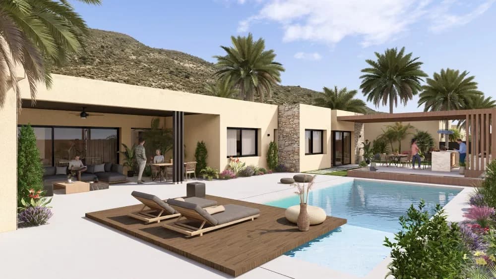 Villa de 4 Dormitorios en, Baños y Mendigo - 10
