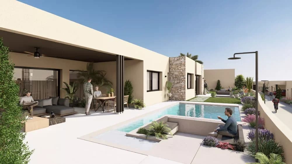 Villa de 4 Dormitorios en, Baños y Mendigo - 12