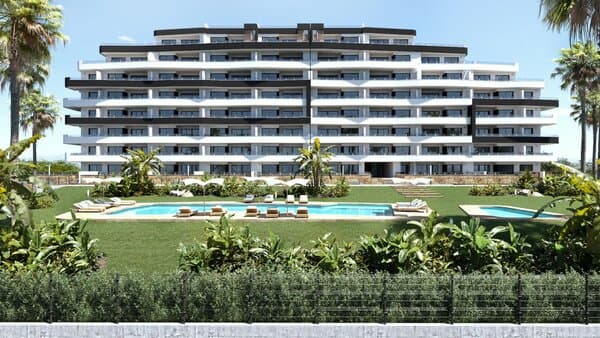 Apartamento de 2 Dormitorios en Pueblo, San Miguel de Salinas