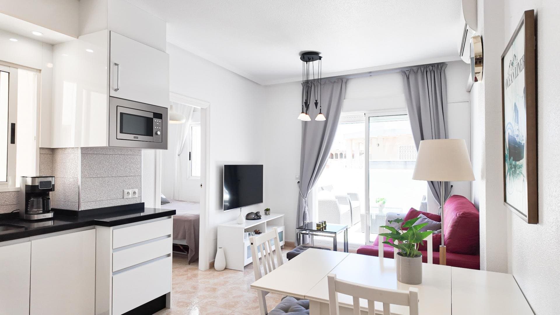 Appartement met 2 Slaapkamers in Centro, Torrevieja