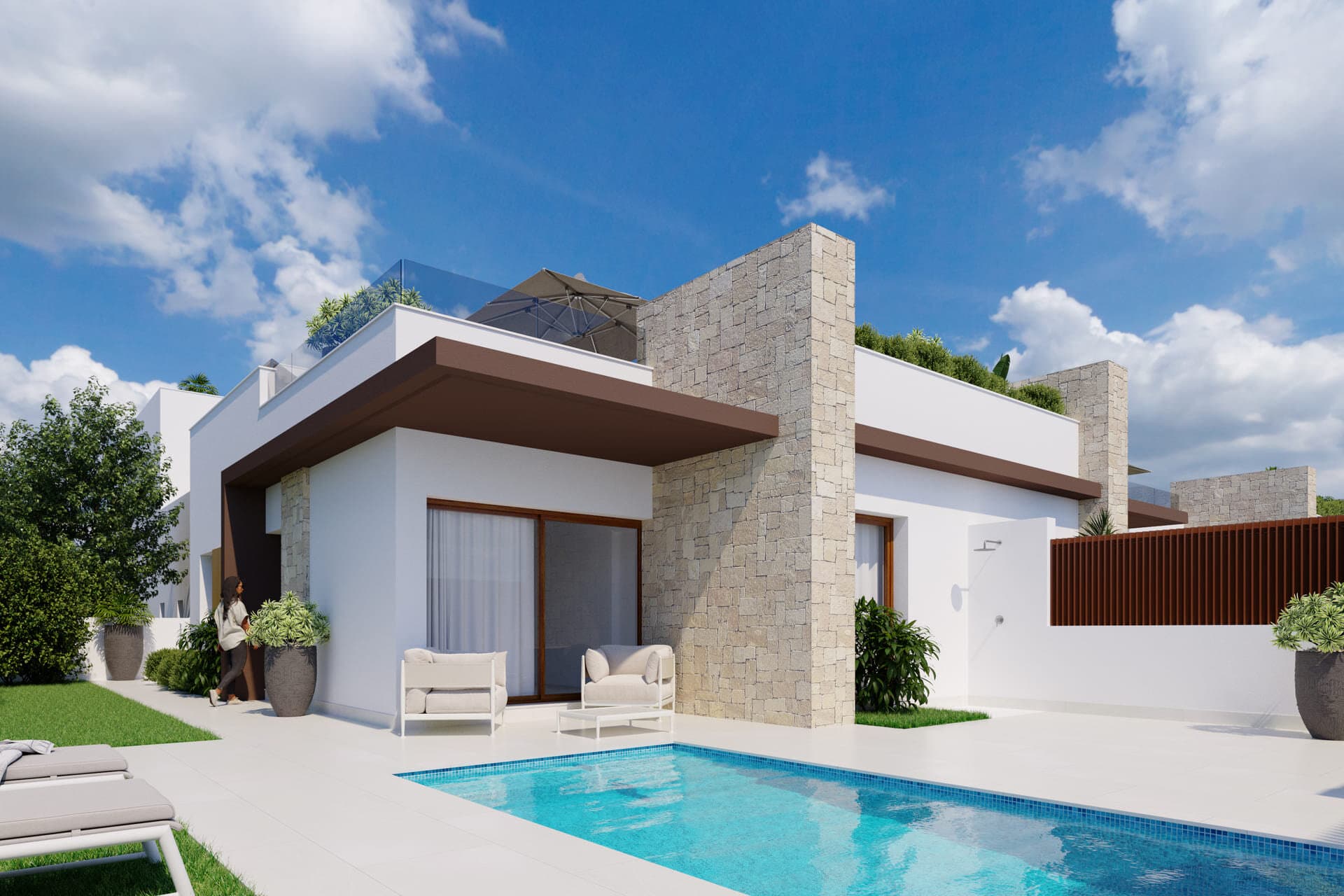 Maison de ville de 2 Chambres à, Orihuela Costa