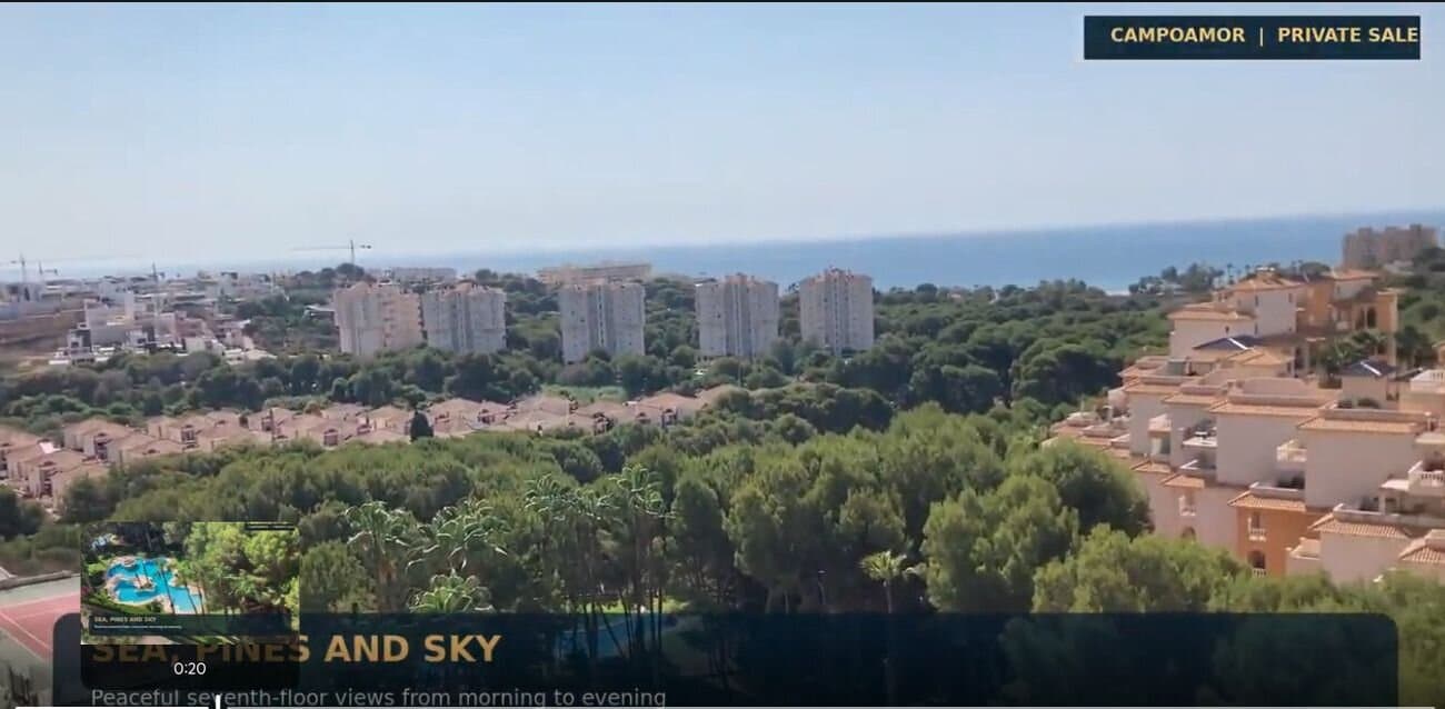 Apartamento de 2 Dormitorios en Lomas de Cabo Roig, Orihuela Costa - 2