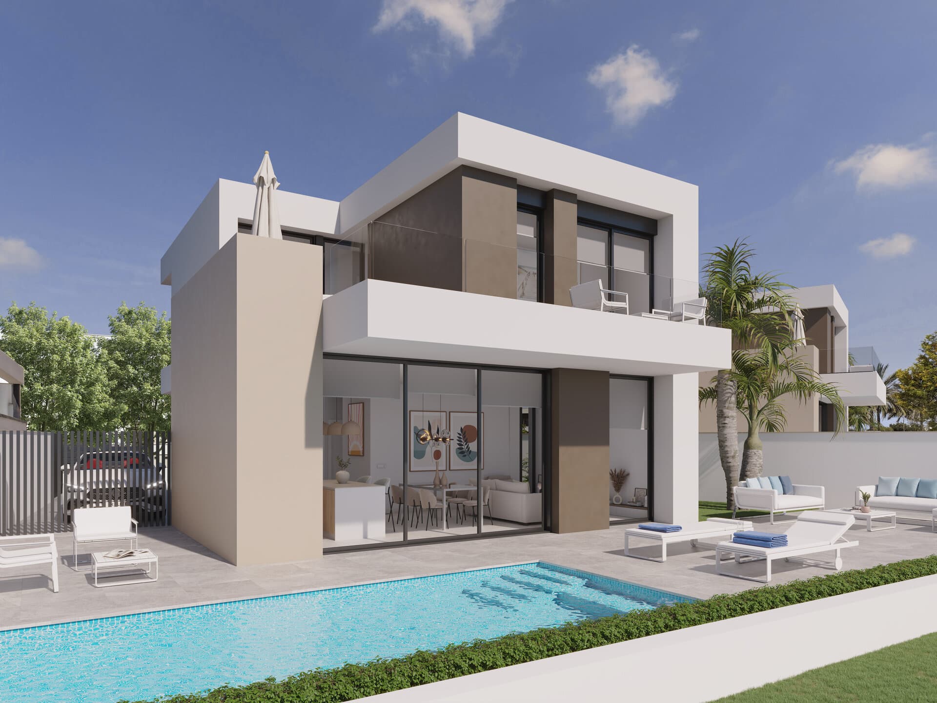 Maison de ville de 3 Chambres à, San Javier - 2