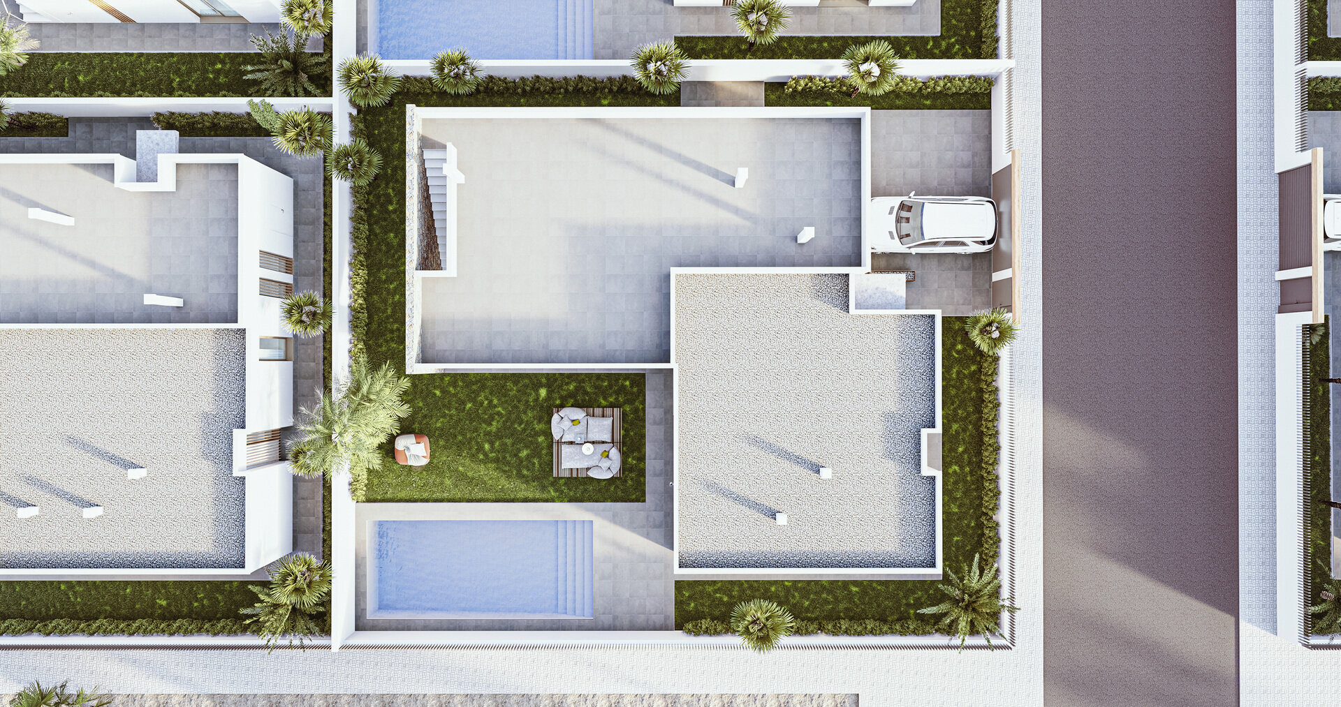 Villa individuelle de 3 Chambres à, Mar de Cristal - Image 4