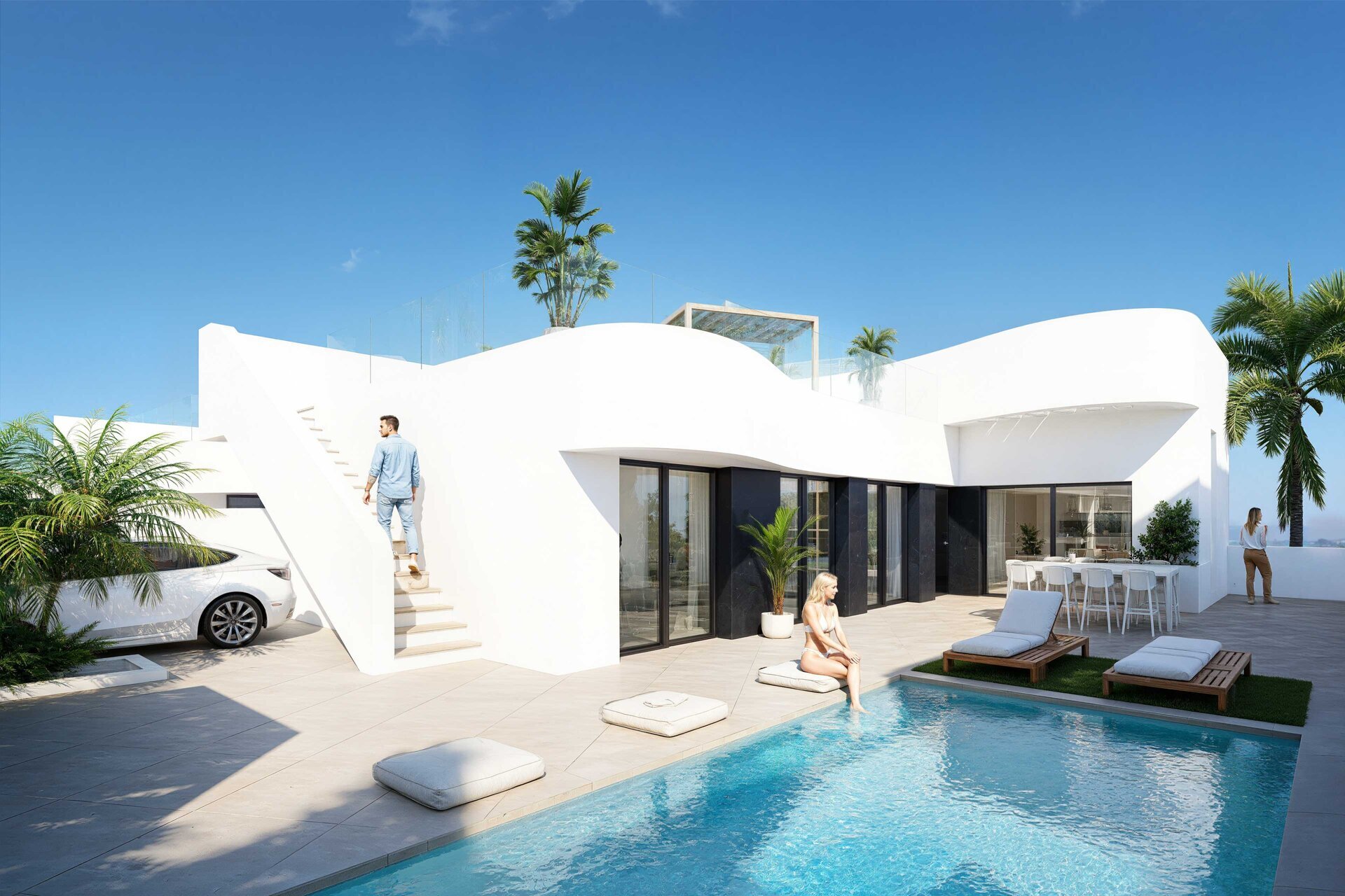 3 magamistuba - Villa - Algorfa - Image 12