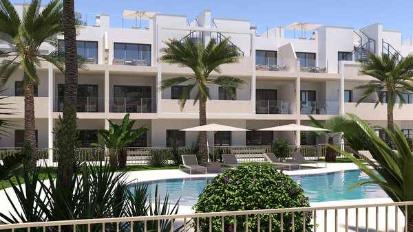 3-Bedroom Penthouse Apartment in Torre-Pacheco