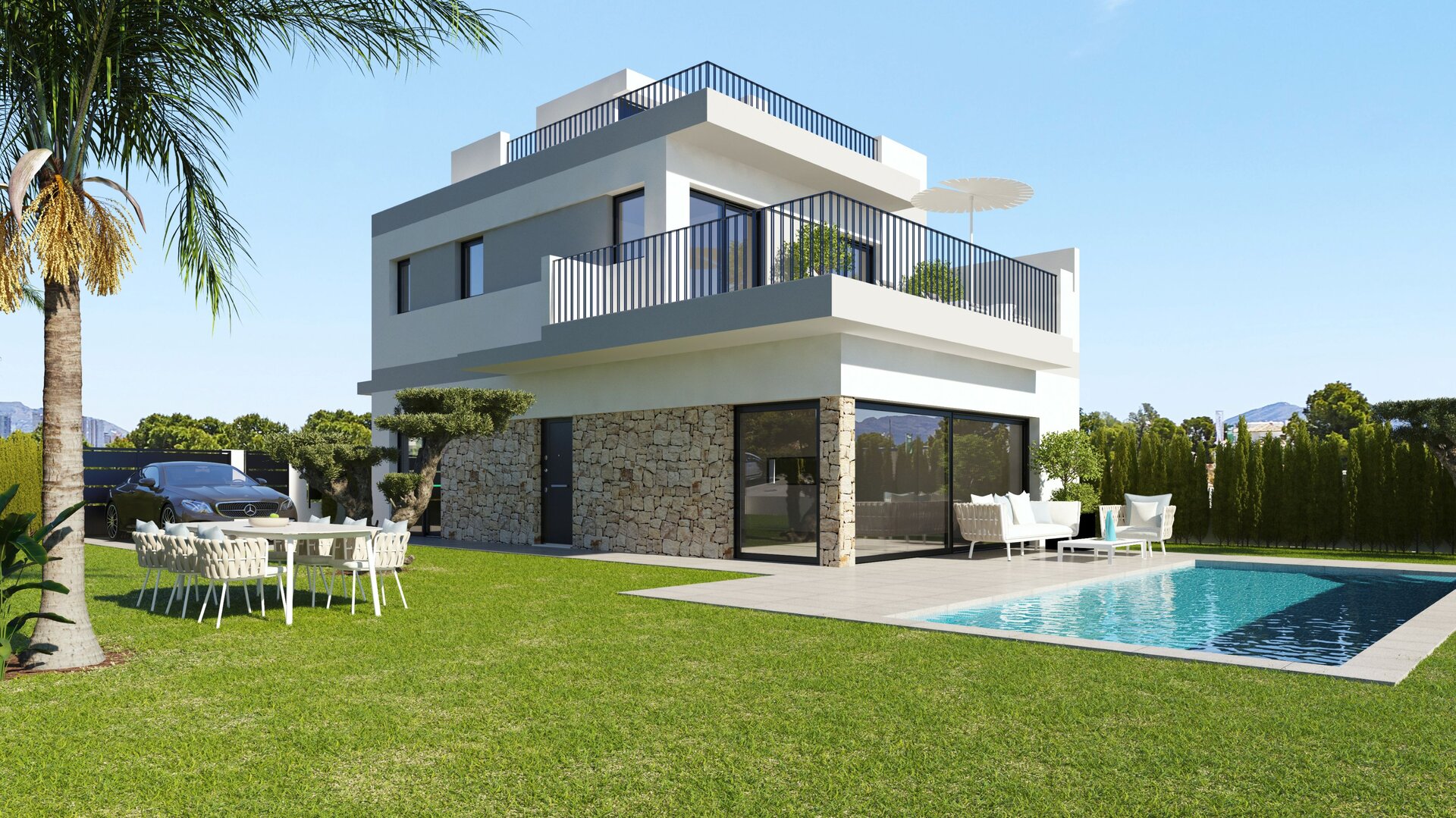 3-Bedroom Villa in San Miguel de Salinas - Image 1