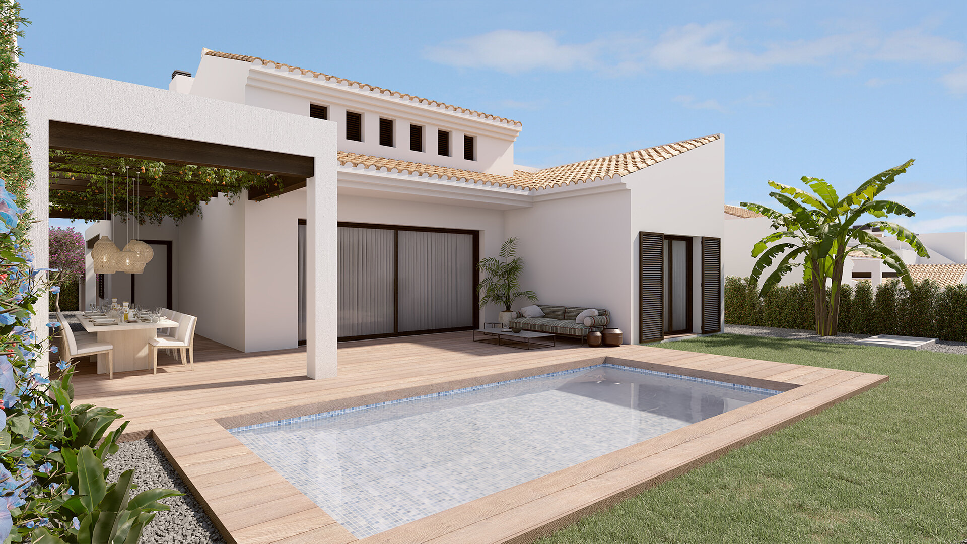 Chalet independiente de 3 Dormitorios en, La Finca Golf - Image 3