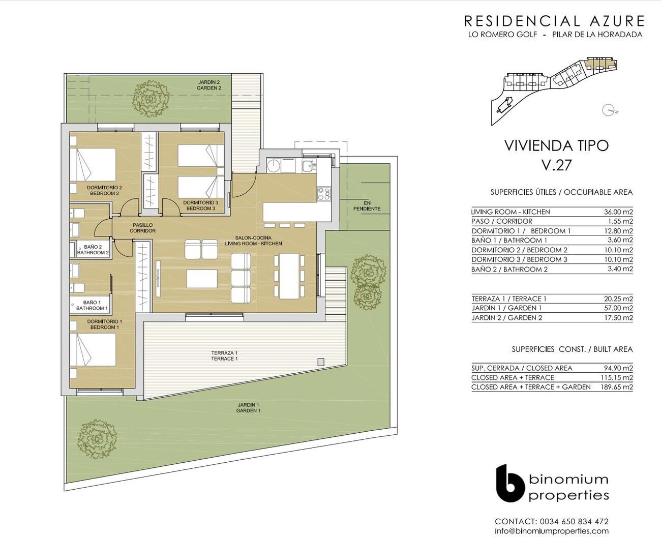 Appartement met 3 Slaapkamers in Zona Pueblo, Pilar de la Horadada - Image 15