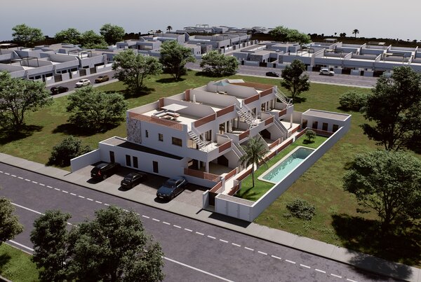 Bungalow de 3 Dormitorios en, Pilar de la Horadada