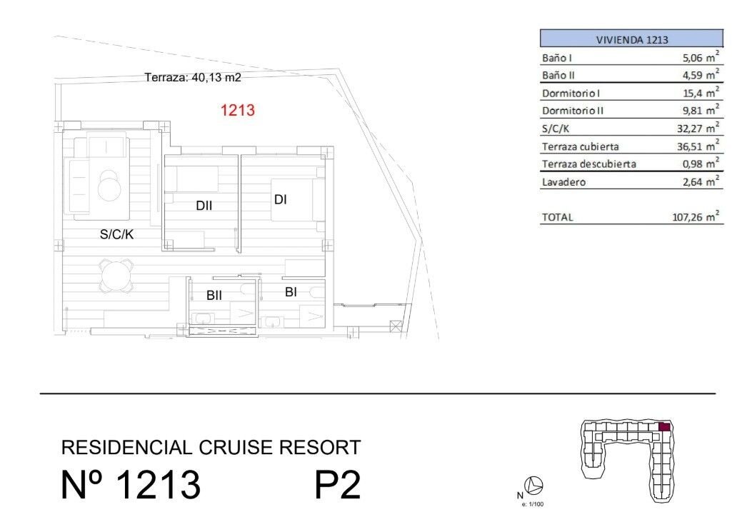 2-Bedroom Apartment in Pueblo 9, San Miguel de Salinas - Image 41