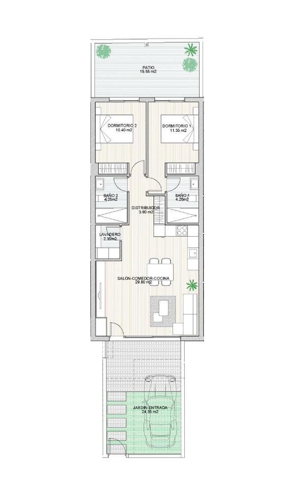 2-Bedroom Bungalow in San Pedro del Pinatar, San Pedro del Pinatar - Image 25