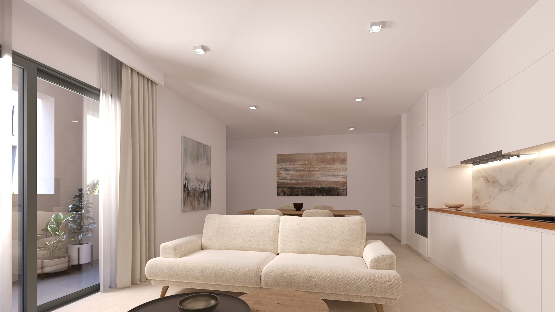 3-Bedroom Ground Floor Apartment in San Miguel de Salinas - Image 3