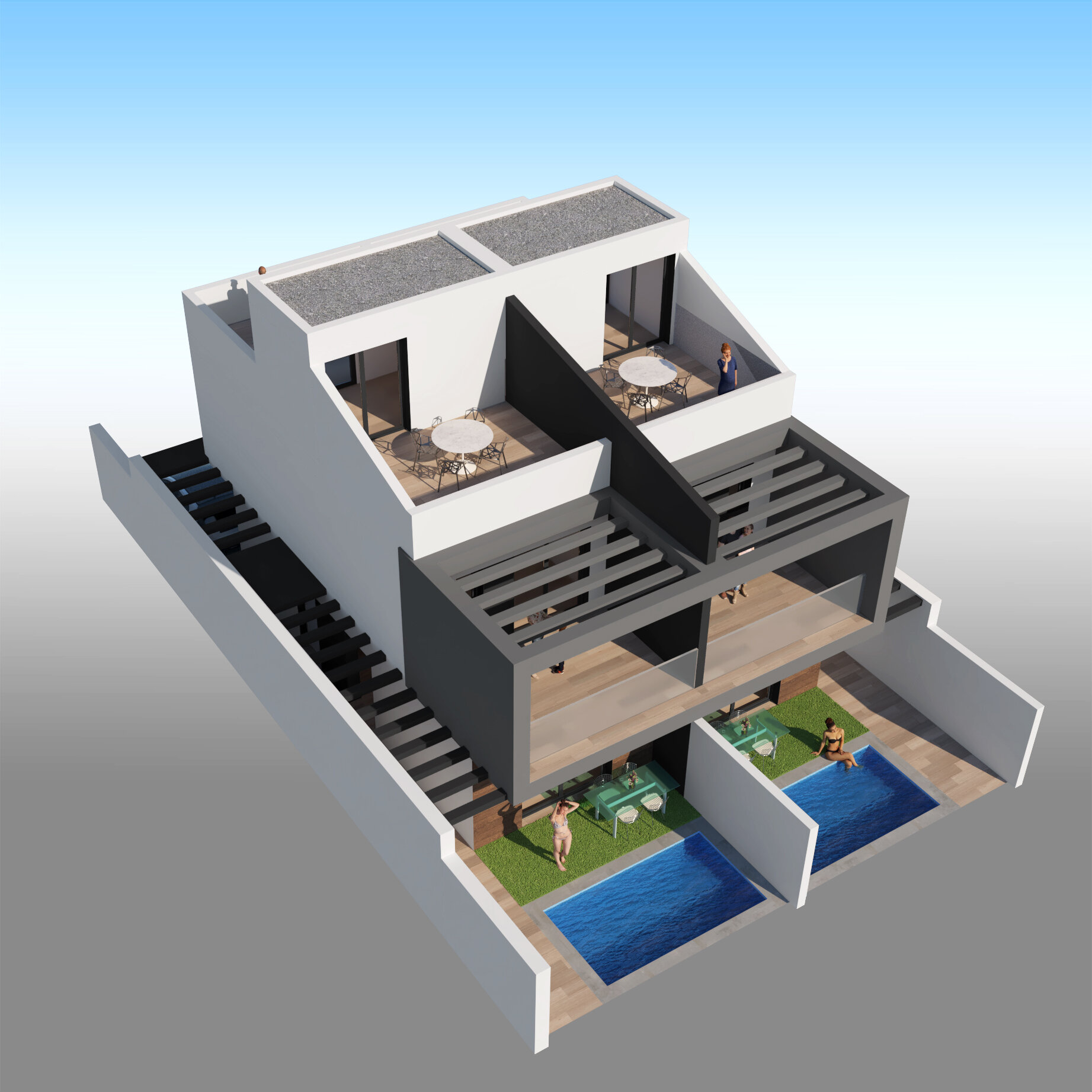 3 magamistuba - Paarismaja - San Javier - Image 4