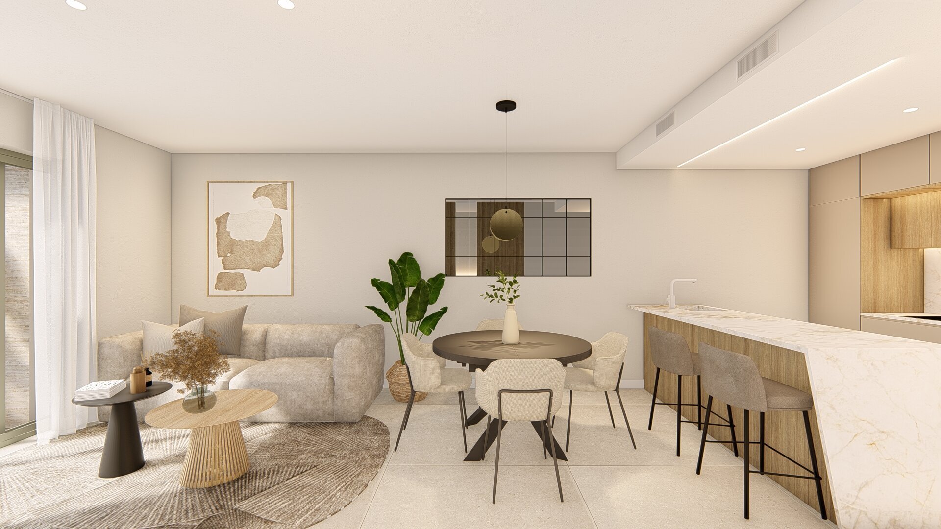 Benedenwoning met 3 Slaapkamers in Los Alcázares - Image 11