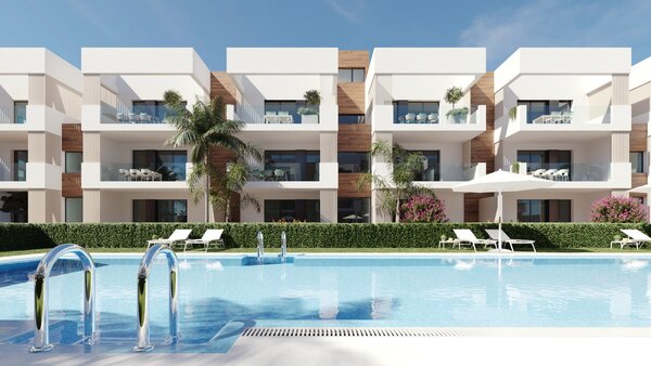 2-Zimmer Erdgeschosswohnung in San Pedro del Pinatar