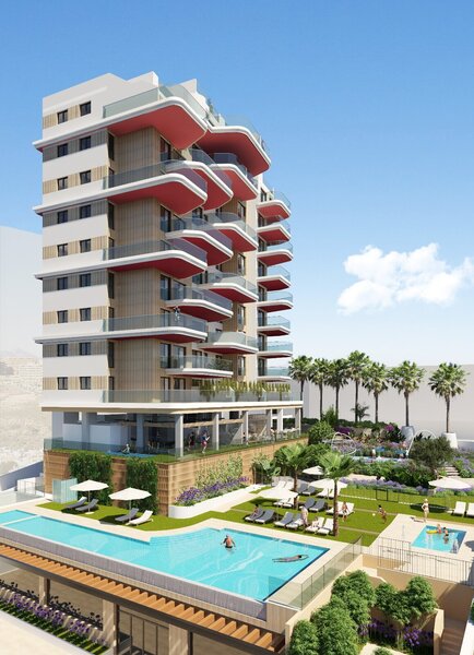 Appartement de 2 Chambres à, Calpe