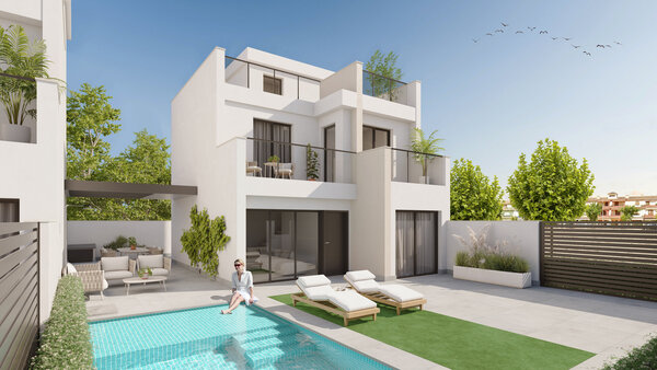 3-Bedroom Detached House in Los Alcázares