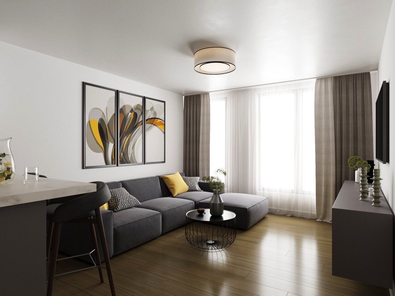 1-Bedroom Ground Floor Apartment in Alicante (Alacant) - Image 1