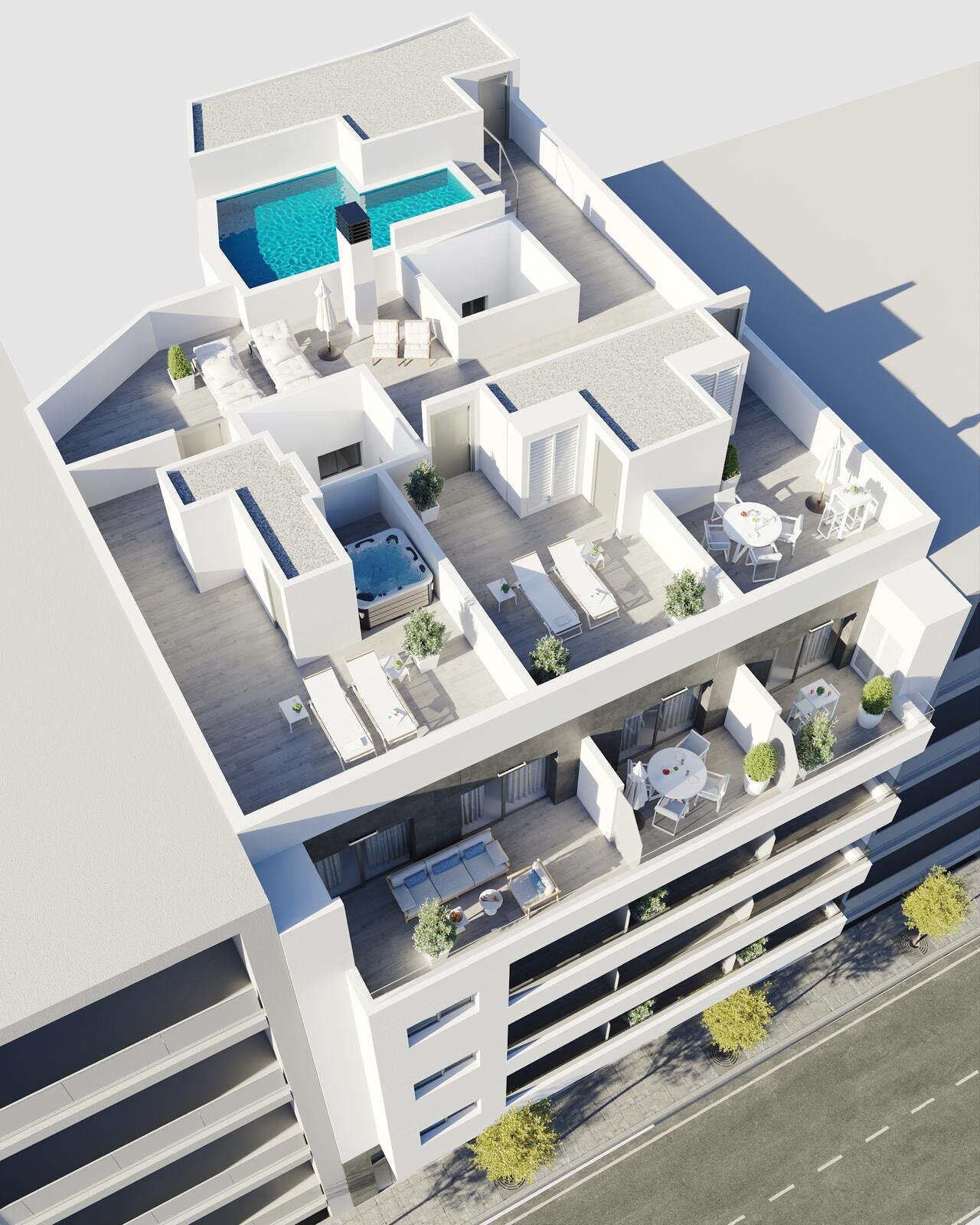 Penthouse met 2 Slaapkamers in Torrevieja - Image 25