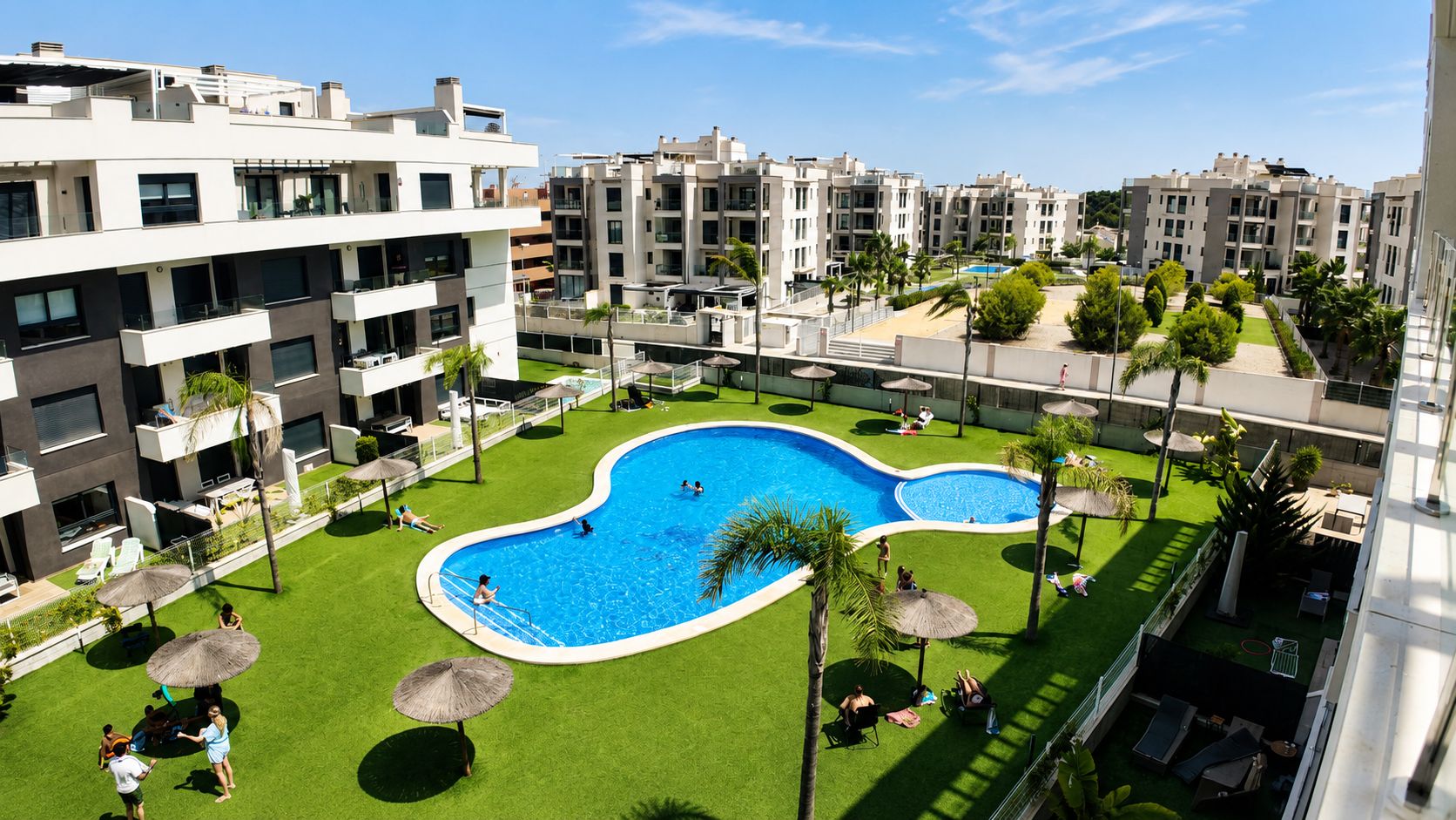 Penthouse de luxe de 3 Chambres à Lomas de Cabo Roig, Orihuela Costa
