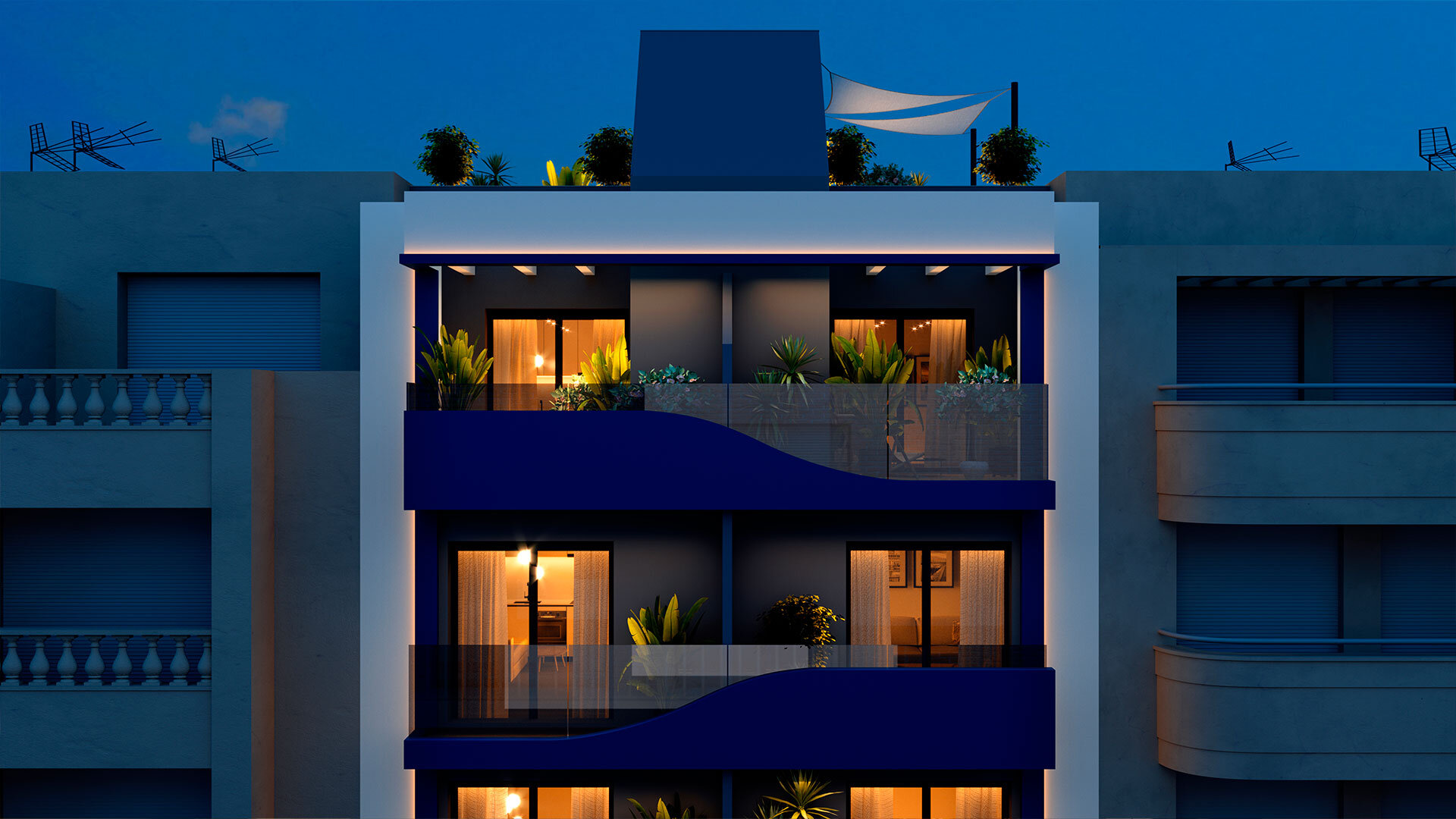 Penthouse met 1 Slaapkamers in Torrevieja - Image 13